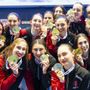 La gioia della Busto Nuoto (foto Giorgio Perottino / DBM)
