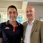 Daniele Parisi (a sinistra) con Roberto Vannacci