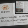 Ex Borri, la protesta nella cassetta delle lettere