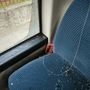 I danni sull'autobus a Brebbia
