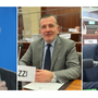 Da sinistra: il presidente Fontana e i consiglieri Ferrazzi e Marrelli Da sinistra: il presidente Fontana e i consiglieri Ferrazzi e Marrelli