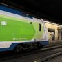 Un treno alla stazione di Busto Nord