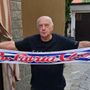 Giannino Gallazzi. Sotto, la festa nel giorno della promozione Giannino Gallazzi. Sotto, la festa nel giorno della promozione