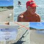 Il bagnigno Fabrizio Valente e la spiaggia di Andora Il bagnigno Fabrizio Valente e la spiaggia di Andora