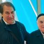 Don Germano Celora con il sindaco di Garbagnate, Daniele Davide Barletta Don Germano Celora con il sindaco di Garbagnate, Daniele Davide Barletta