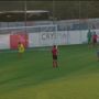 Gianola calcia fuori il terzo rigore e la Pro Patria è fuori dalla Coppa (immagine canale youtube Leon) Gianola calcia fuori il terzo rigore e la Pro Patria è fuori dalla Coppa (immagine canale youtube Leon)