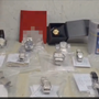Orologi e carte da collezione di contrabbando sequestrati all'aeroporto di Linate Orologi e carte da collezione di contrabbando sequestrati all'aeroporto di Linate