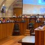 Una seduta del consiglio comunale di Fagnano Una seduta del consiglio comunale di Fagnano