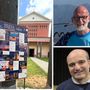 Il programma intenso della festa. Sopra Roberto Bof, sotto don Antonio Corvi Il programma intenso della festa. Sopra Roberto Bof, sotto don Antonio Corvi