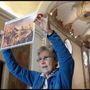 La professoressa Castellanza durante la visita dello scorso anno
