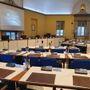 La sala consiliare di Busto Arsizio