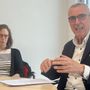 Il presidente Renato Borroni e  il consigliere Cristina Cagelli