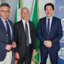 Da sinistra: Salini, Sambo e Licata
