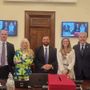 La commissione Agricoltura della Camera. Gadda (seconda da destra) ancora vicepresidente