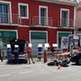 Scontro tra auto e moto in via Lonate a Busto: soccorsi due ragazzi