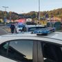 Posto di blocco della polizia locale di Lavena Ponte Tresa