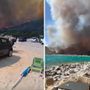 Villasimius, incendio oggi minaccia spiaggia: bagnanti in fuga