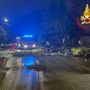 Le immagini di alcuni interventi dei vigili del fuoco il 29 agosto