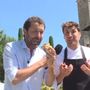 Marco Di Buono e Mirko Tassin (immagine tratta da &quot;Camper&quot;, programma di Rai Uno)