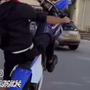 Un frame del video postato su Instagram dal sindaco di Laveno
