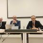 I vertici di Coinger alla conferenza stampa tenutasi stamattina I vertici di Coinger alla conferenza stampa tenutasi stamattina