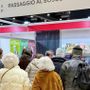 Lo stand alla fiera di Roma - foto dalla pagina Facebook Lo stand alla fiera di Roma - foto dalla pagina Facebook