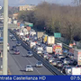 La situazione del traffico a Castellanza (foto webcam Autostrade per l'Italia)