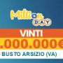 MillionDay, la fortuna bacia Busto: vinto un milione di euro con una giocata da due euro