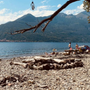 La spiaggia di Ronco delle monache a Maccagno La spiaggia di Ronco delle monache a Maccagno
