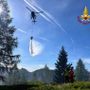 Tre incendi ancora attivi nel Vco: Canadair ed elicotteri in azione sulle montagne ossolane Tre incendi ancora attivi nel Vco: Canadair ed elicotteri in azione sulle montagne ossolane