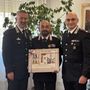Mornago, il luogotenente Perini si congeda: il grazie del comandante provinciale De Vico Mornago, il luogotenente Perini si congeda: il grazie del comandante provinciale De Vico