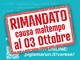La Pigiama Run slitta al 3 ottobre per maltempo