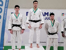 Antonio Polmo (Pro Patria Judo) sul gradino più alto del podio