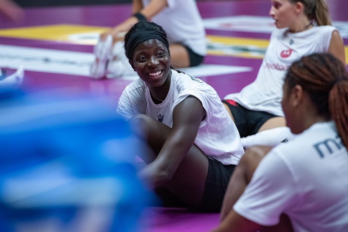 Josephine Obossa sarà l'attaccante principale della squadra di Busto
