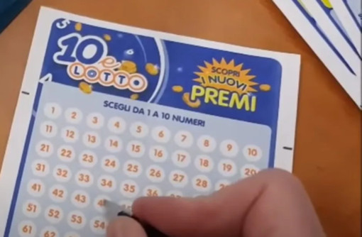 Il 10eLotto bacia Lozza: punta 15 euro e ne vince diecimila
