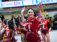 Orgoglio Uyba contro Scandicci (foto Gabriele Alemani, Lega Volley Femminile)