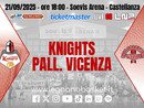 Comincia domenica a Castellanza l'avventura dei Knights