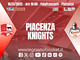 Knights a Piacenza per un’altra sfida ad alta intensità Knights a Piacenza per un’altra sfida ad alta intensità