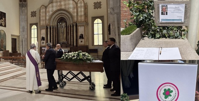 VIDEO E FOTO. L'ultimo abbraccio a Davide Gorla: la commozione e il ricordo a Castellanza. «Ora vola per la strada che hai sempre sognato»