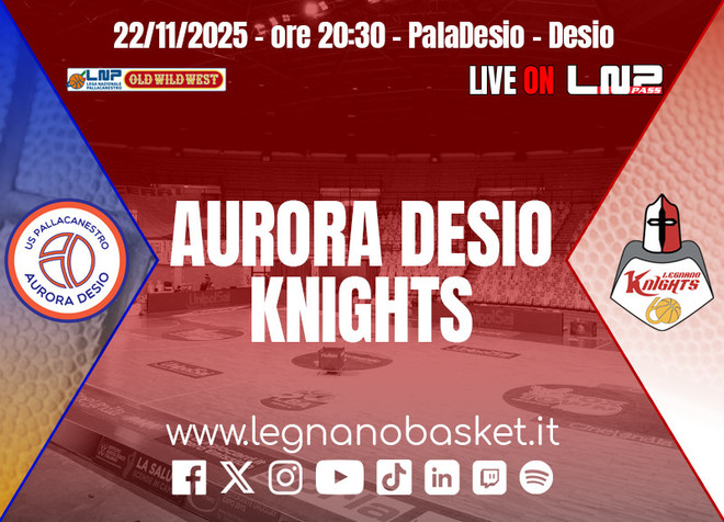 I Knights fanno tappa a Desio