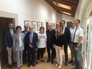 La delegazione in visita alla Fondazione Chicca Protasoni di Ferno