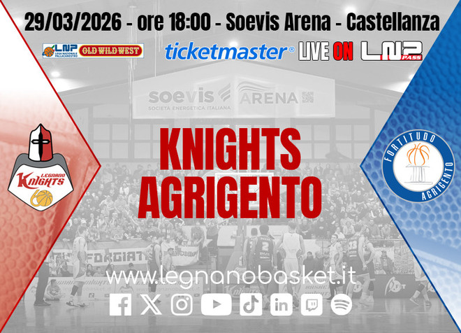 Legnano prova a riscattarsi con Agrigento