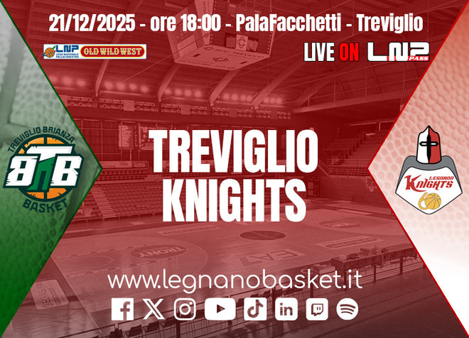 Derby infuocato tra Knights e Treviglio: tutti gli occhi sull’ex Agostini