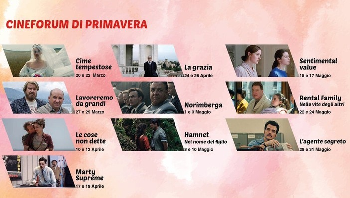 Al Cinema Teatro Lux torna il Cineforum di Primavera: dieci film tra emozioni, storia e grandi autori