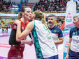 Orgoglio Uyba contro Scandicci (foto Gabriele Alemani, Lega Volley Femminile)