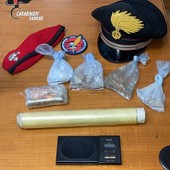 Il materiale sequestrato