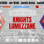 I Knights tornano in casa: domenica sfida a Lumezzane in crescita