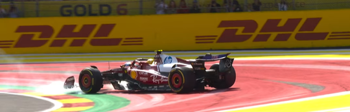Hamilton in crisi con la Ferrari (Foto ufficiale F1)