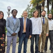 I firmatari dell'accordo questa mattina a Villa Recalcati, sede della Provincia I firmatari dell'accordo questa mattina a Villa Recalcati, sede della Provincia