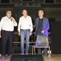 Torna in piazza San Giovanni SportivaMente: qui il nostro editore Enrico Anghilante, il sindaco Emanuele Antonelli e Gene Gnocchi in una precedente edizione